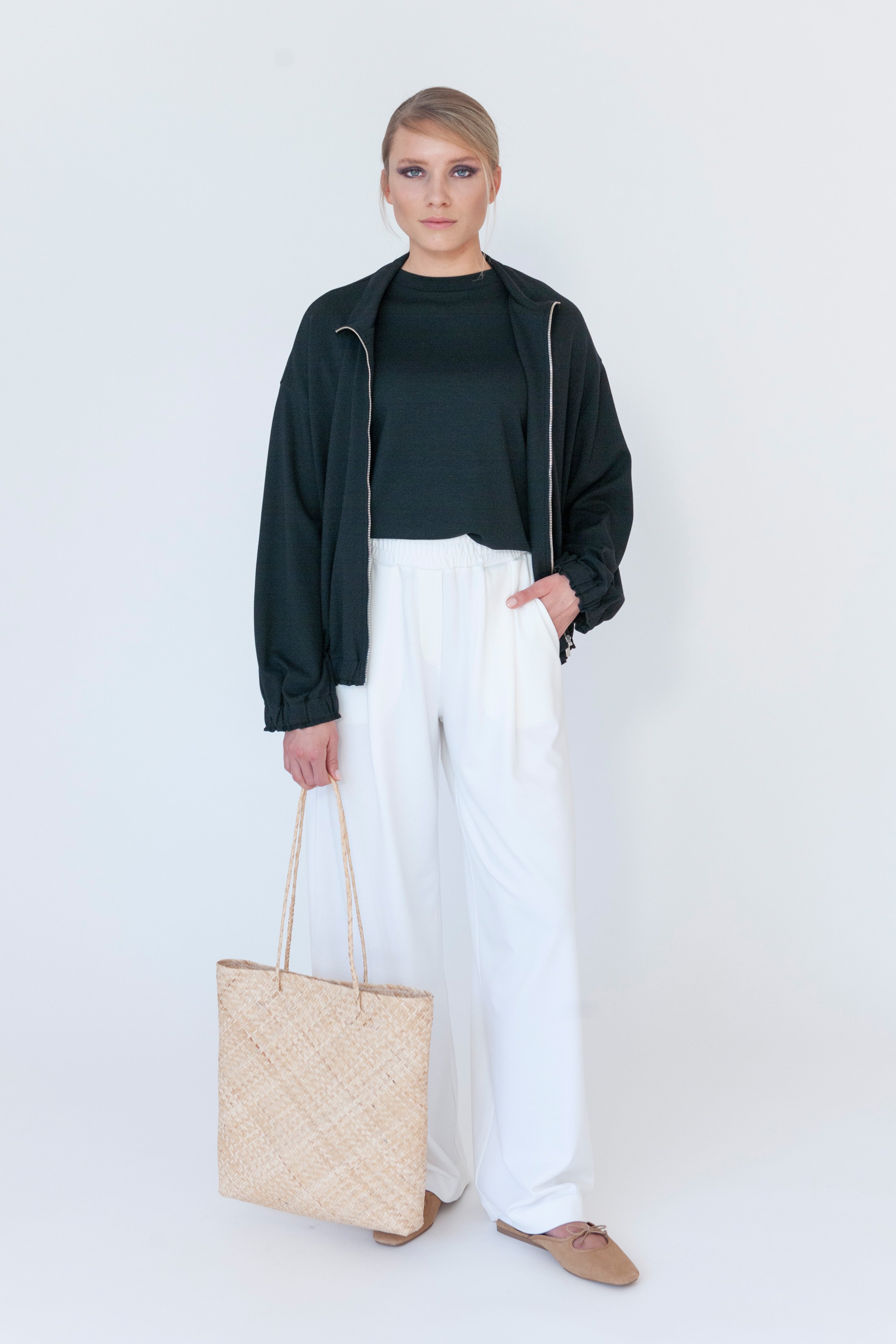 Blouses Zip Code 127 BLACK