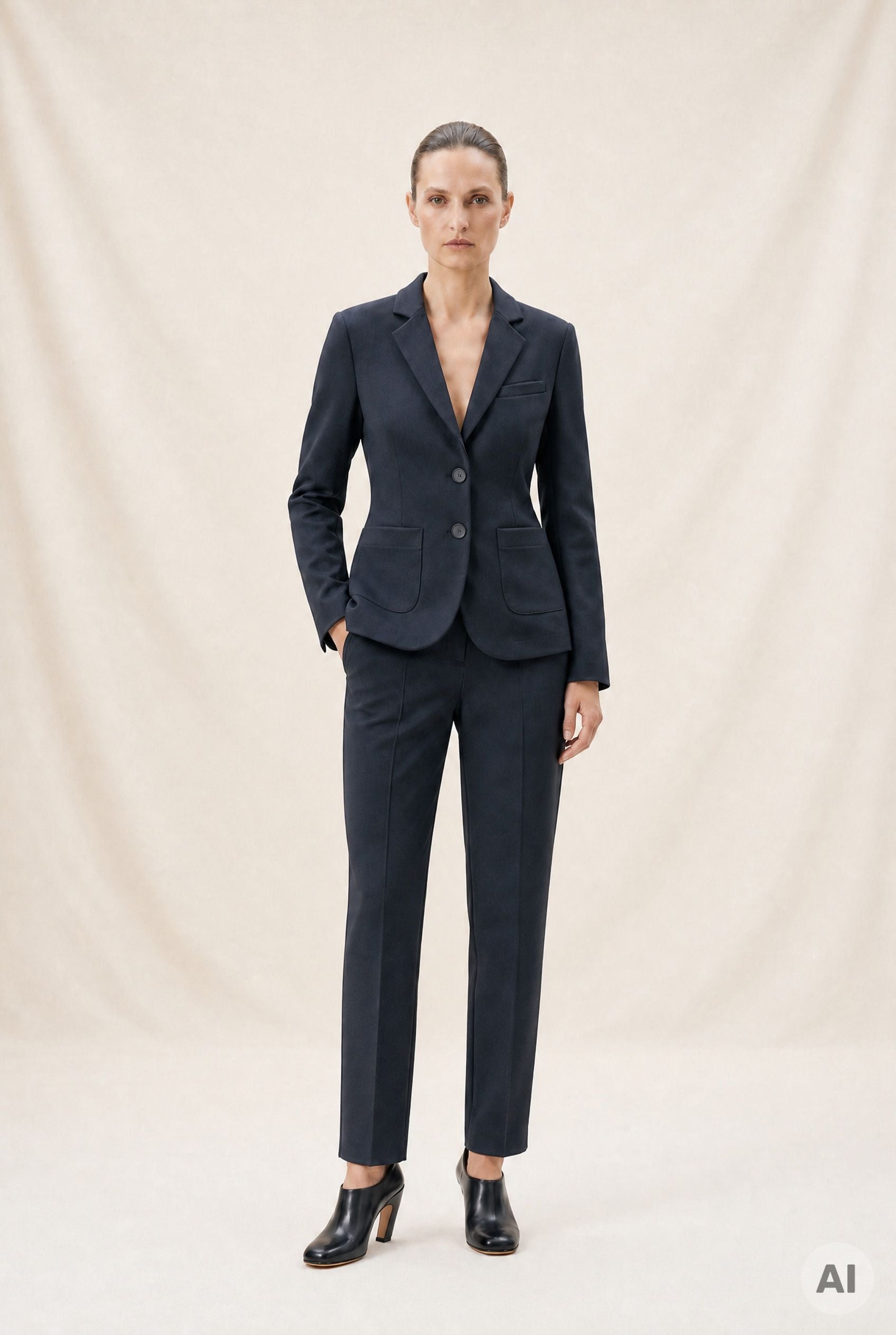 Klassische Hose Code 88 Navy