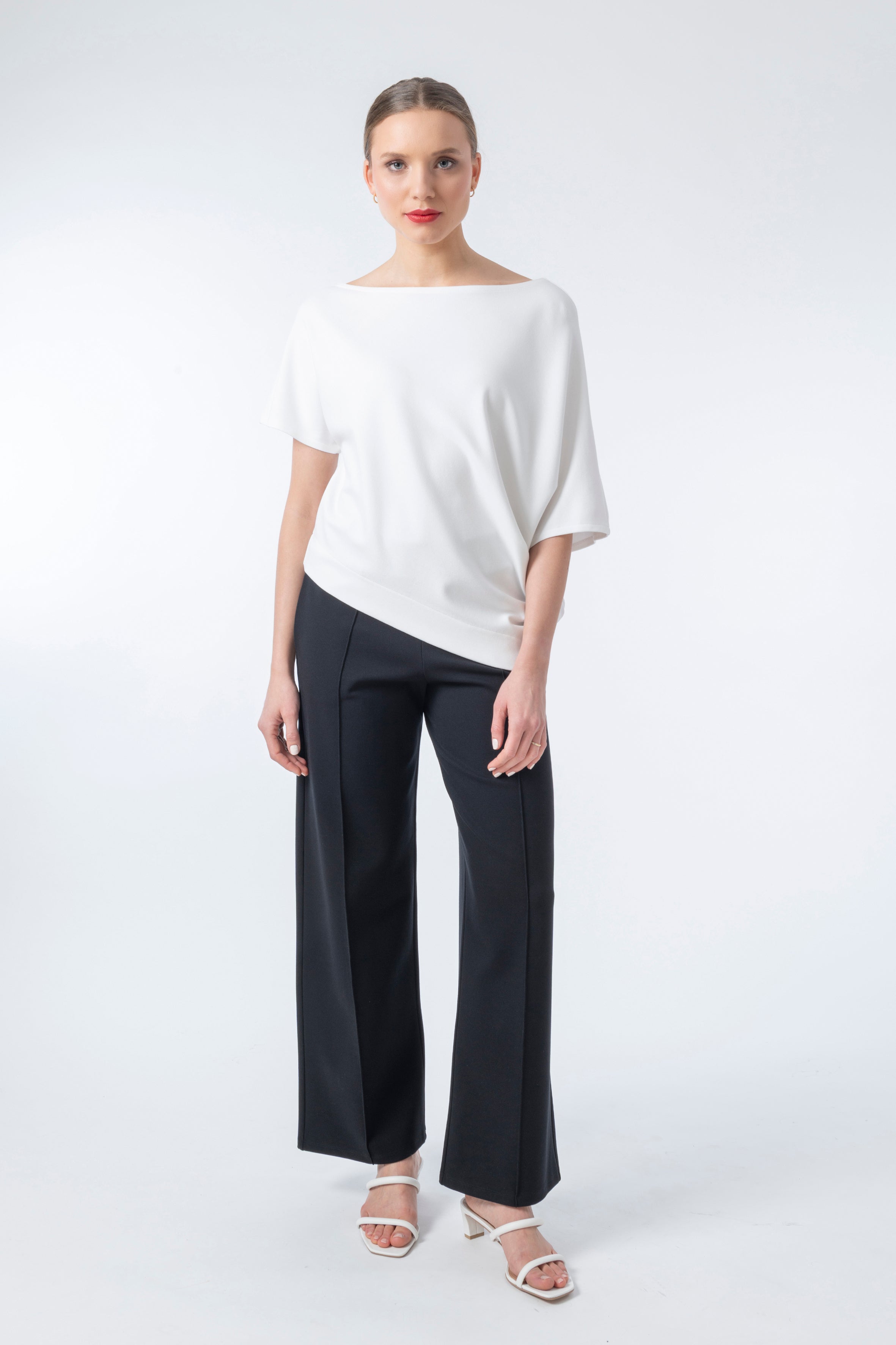 Asymetric Shirt Code 151 Off white