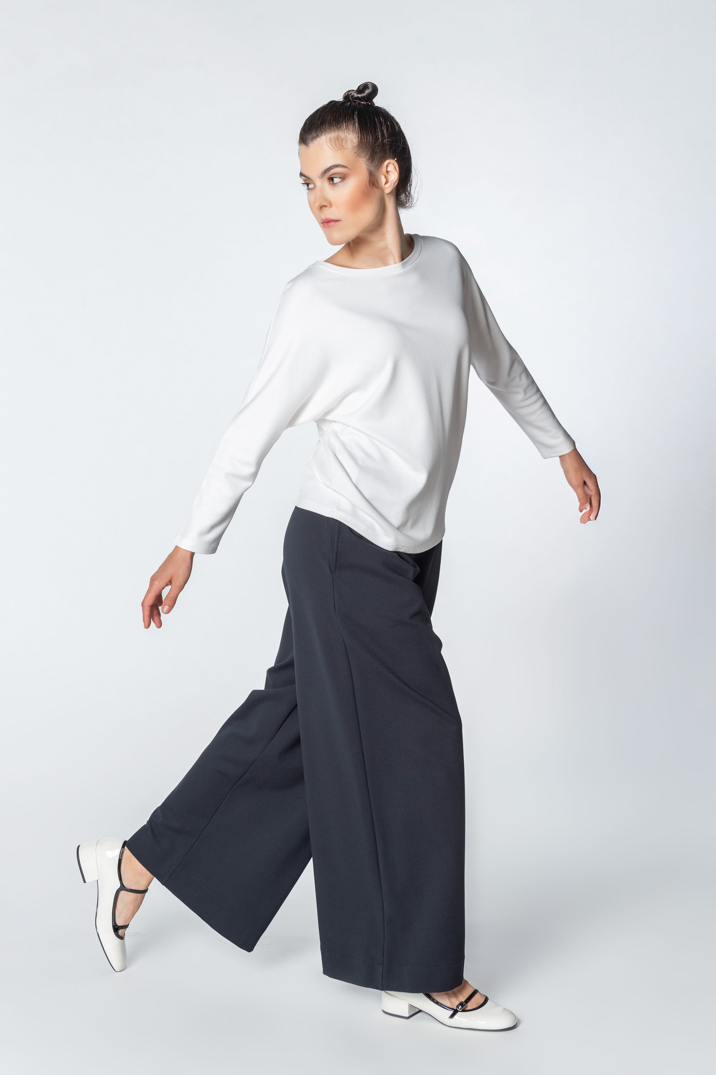 Bat Sleeve Shirt 3/4 Code 15_1 Off White