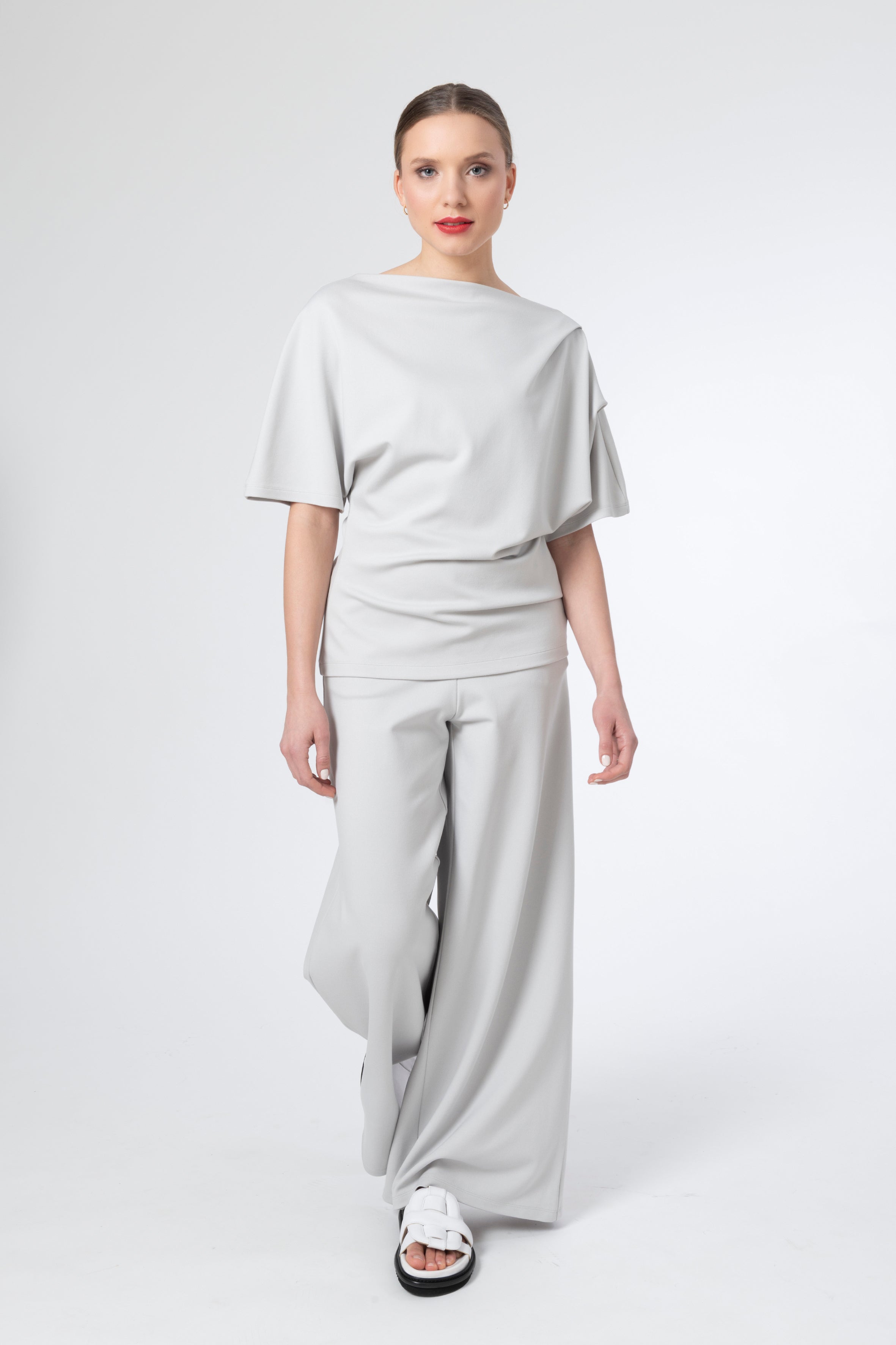 Palazzo Hose Code 72a Soft Grey