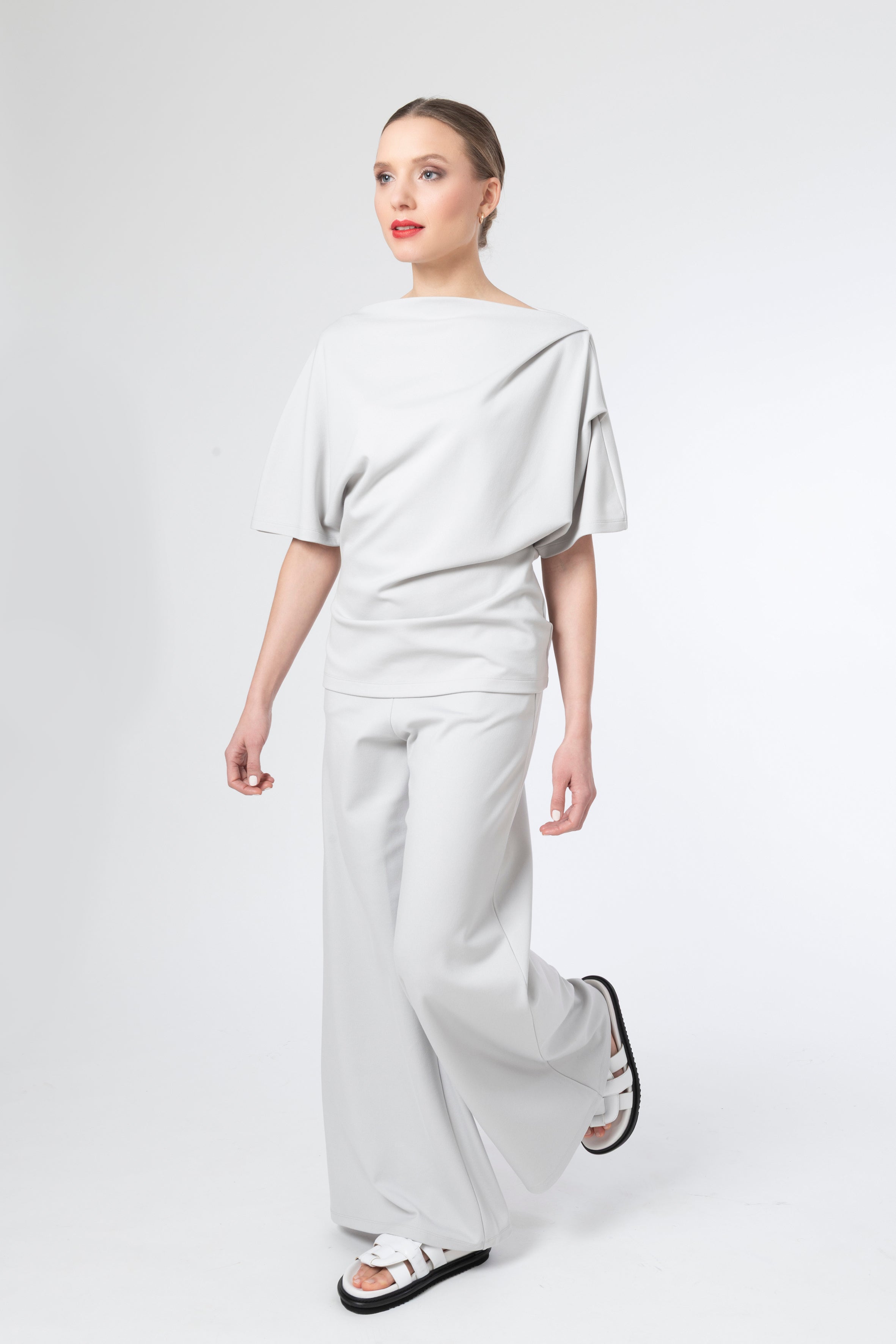 Palazzo Hose Code 72a Soft Grey