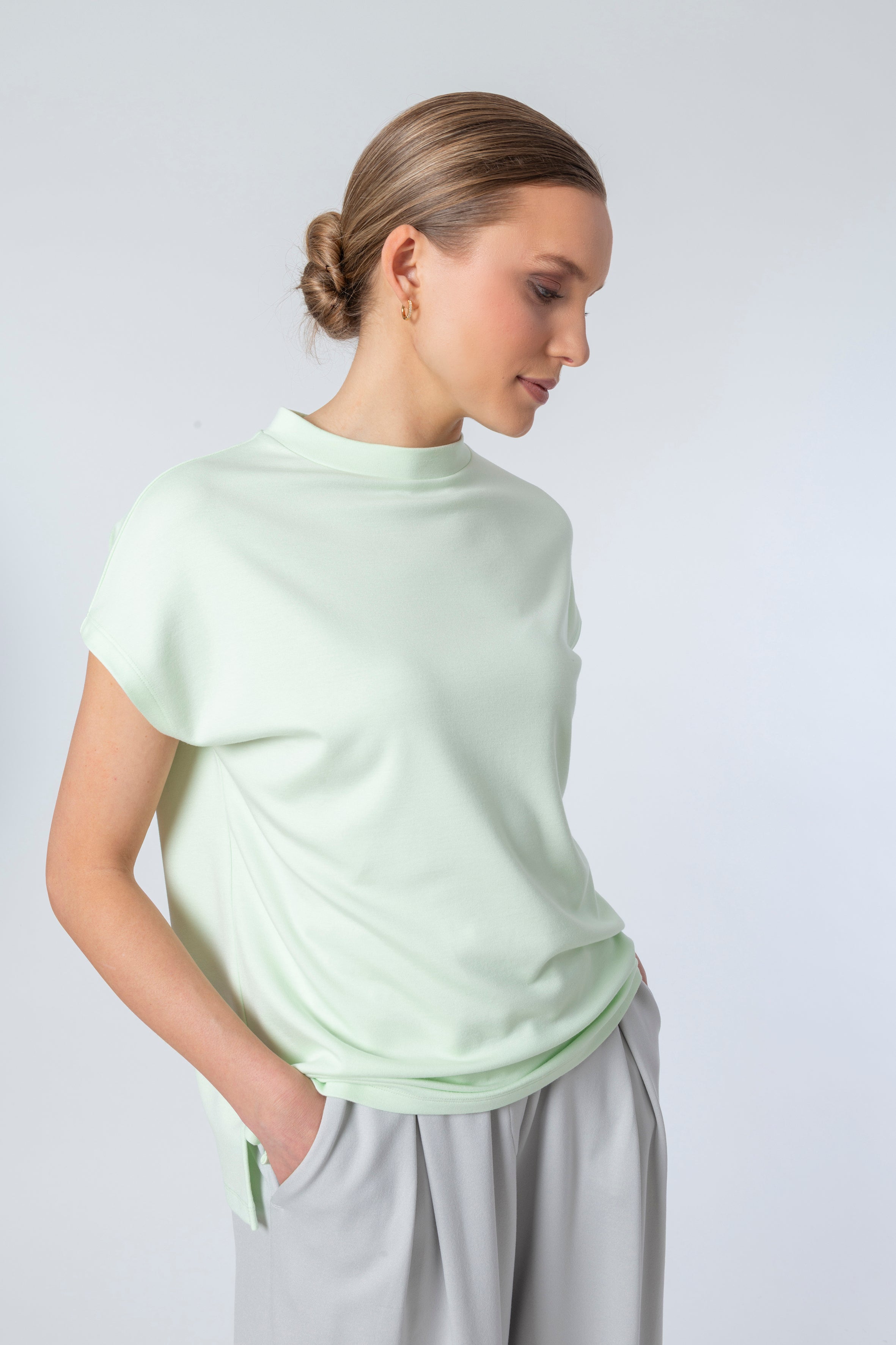 Shirt Code 33a New Basic Matcha