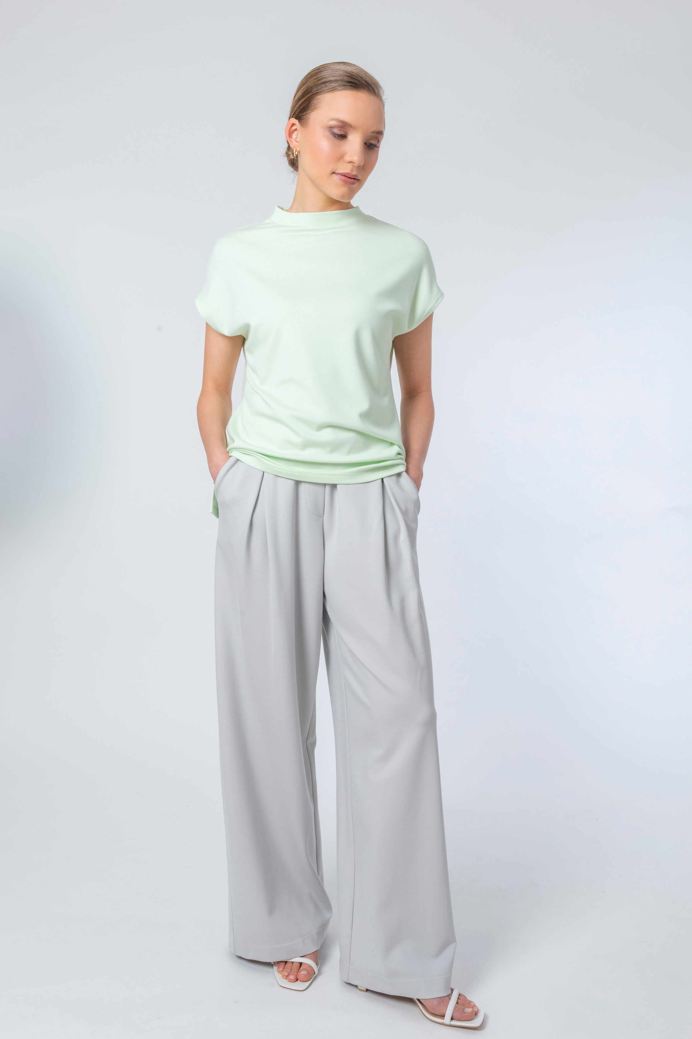 Shirt Code 33a New Basic Matcha