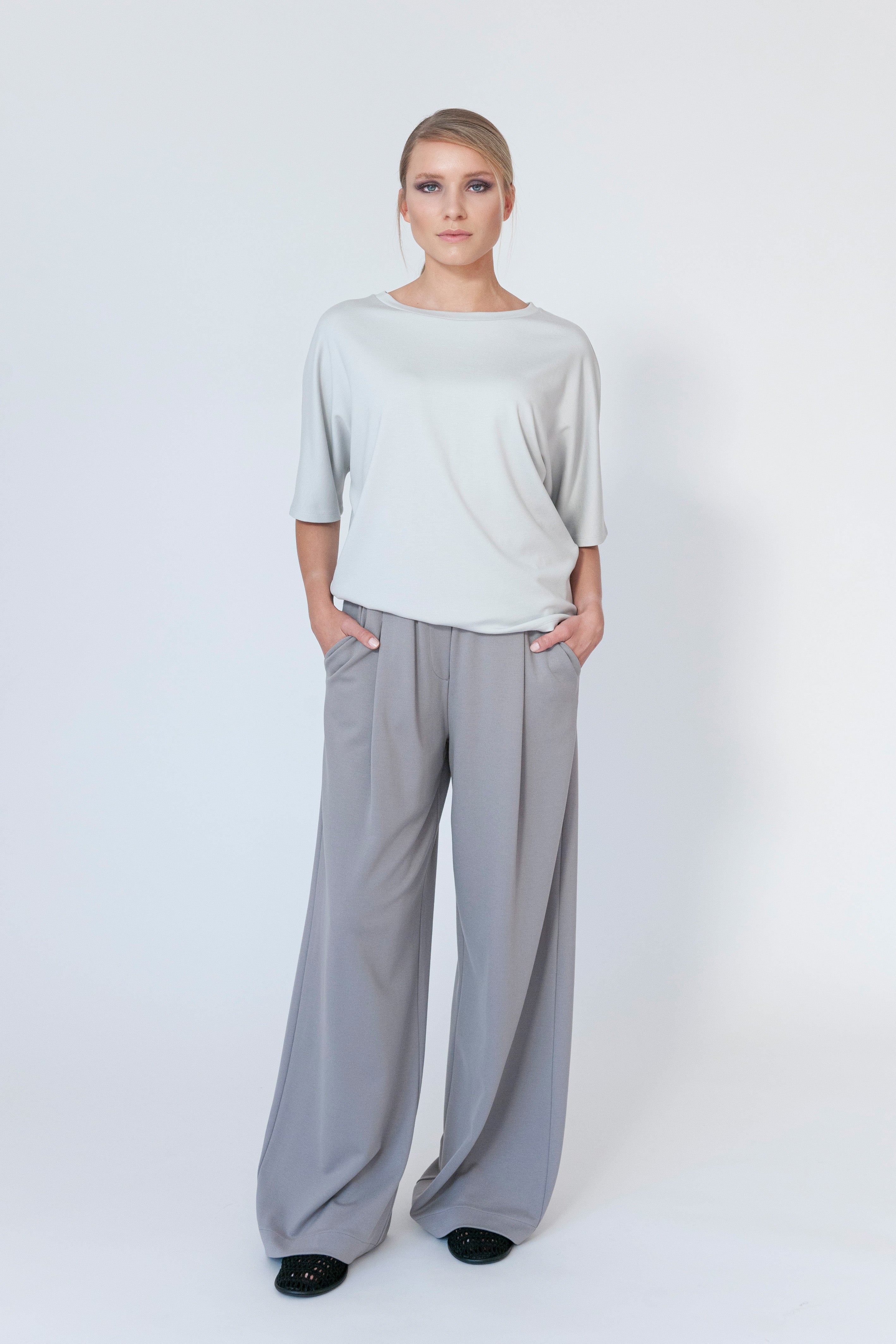Shirt Batsleeve Code 46 SOFT GRAY