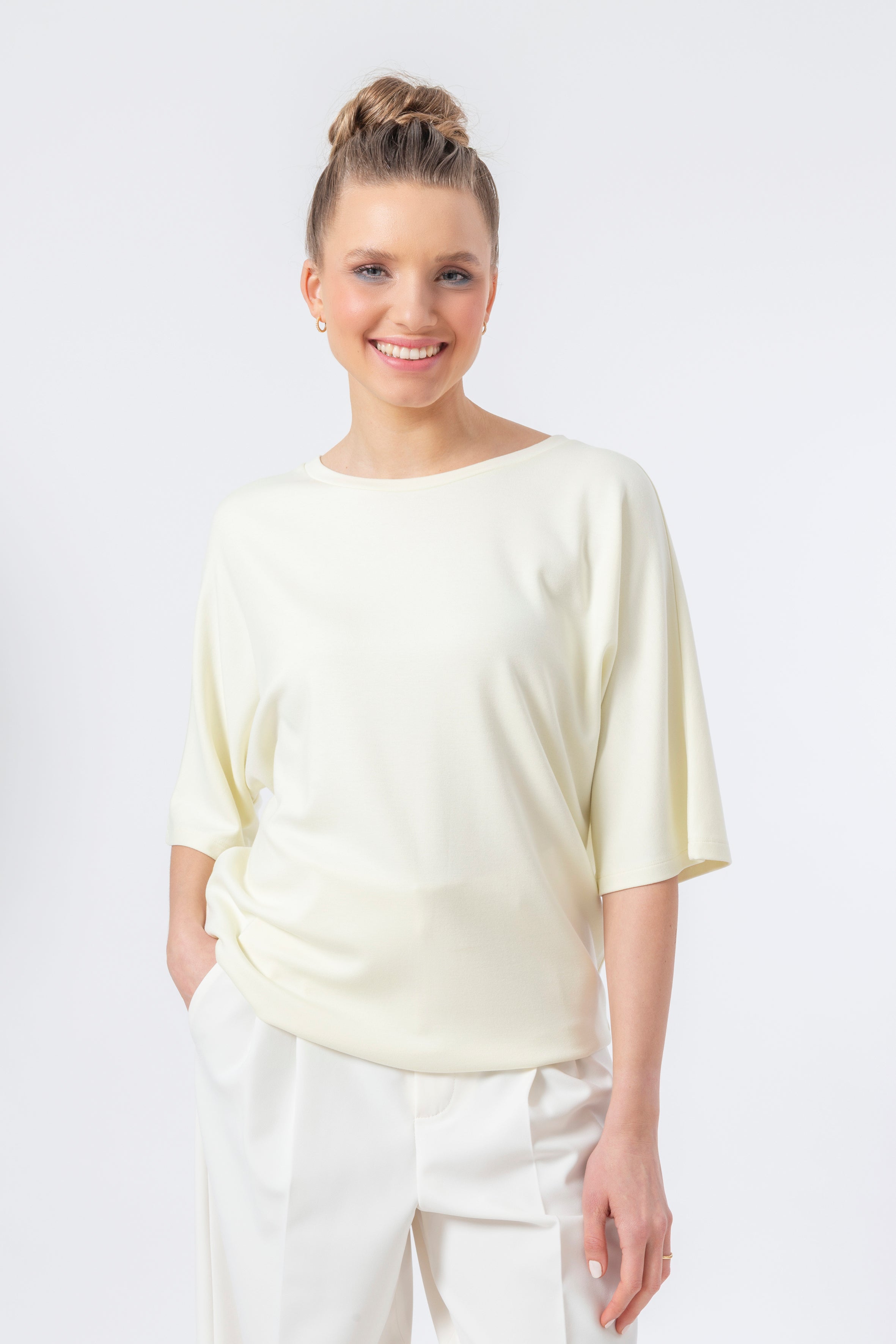 Shirt Code 46a Batsleeve Lime Fog