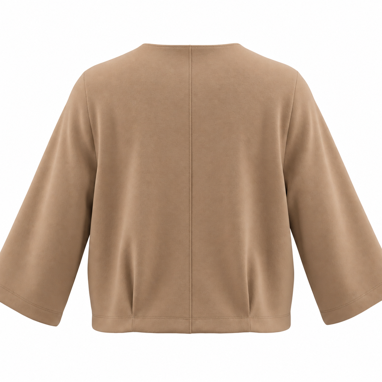 Boxy Sweat Code 134 Camel