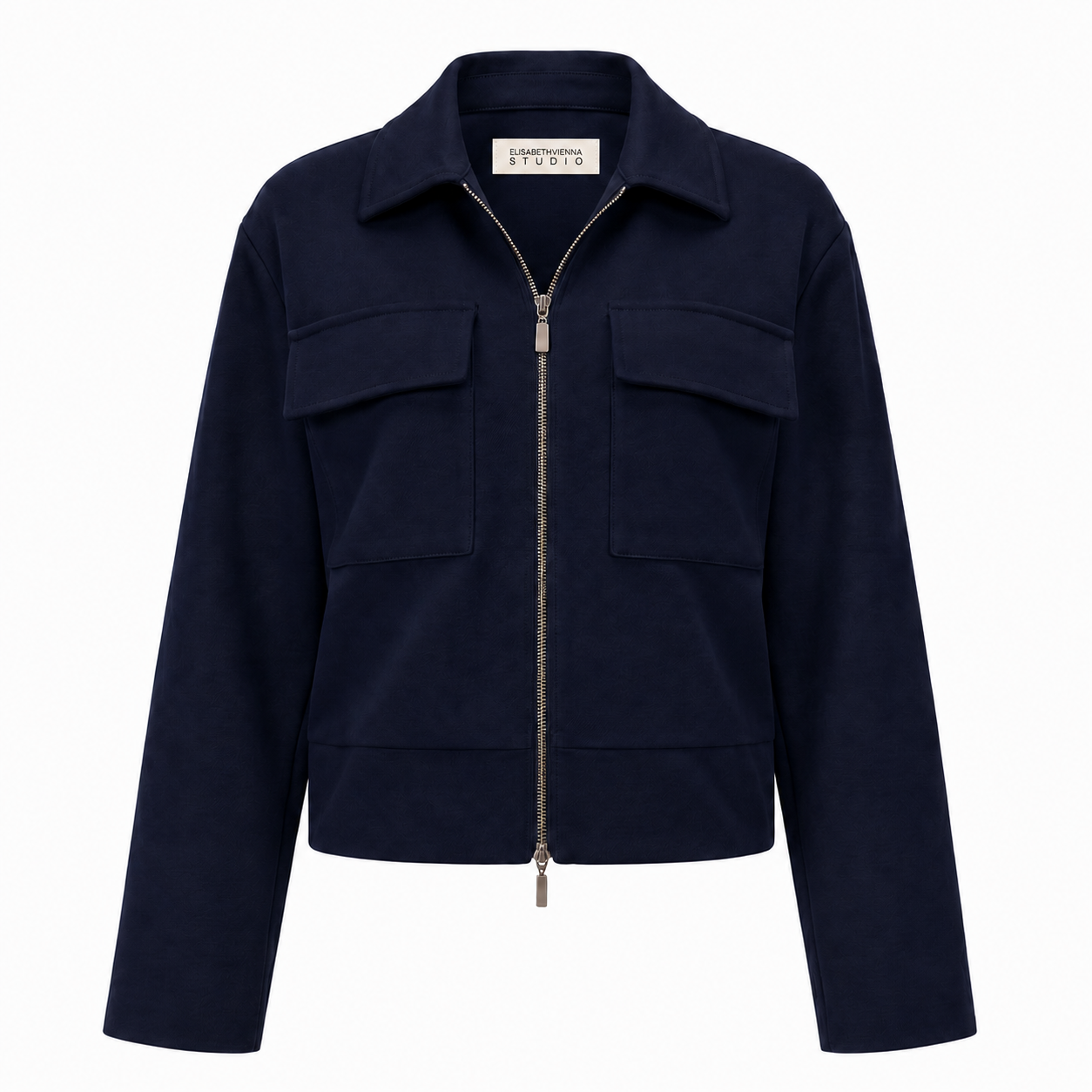 Jersey Jacke Code 169 Navy
