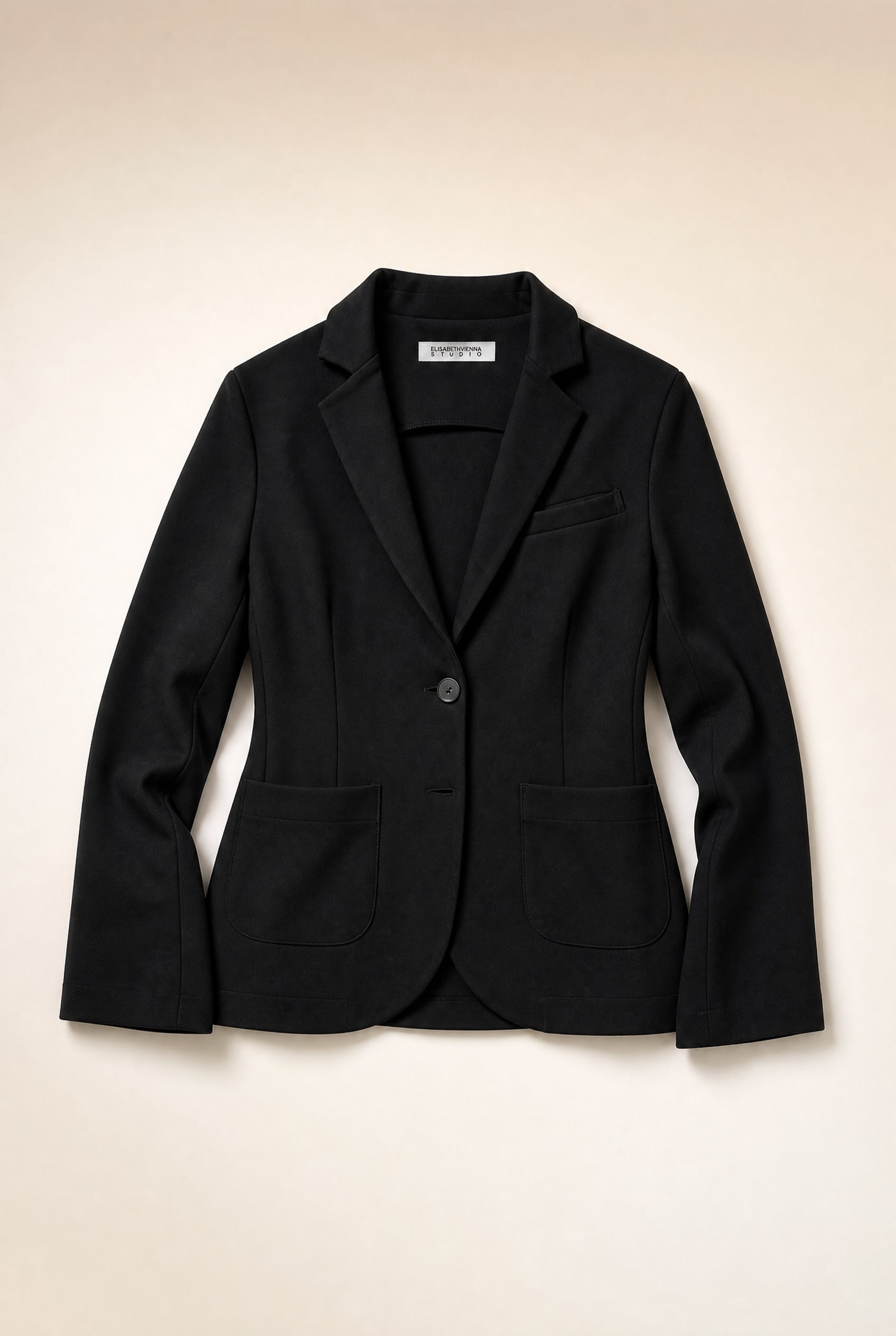 Taillierter Blazer Code 86 Black