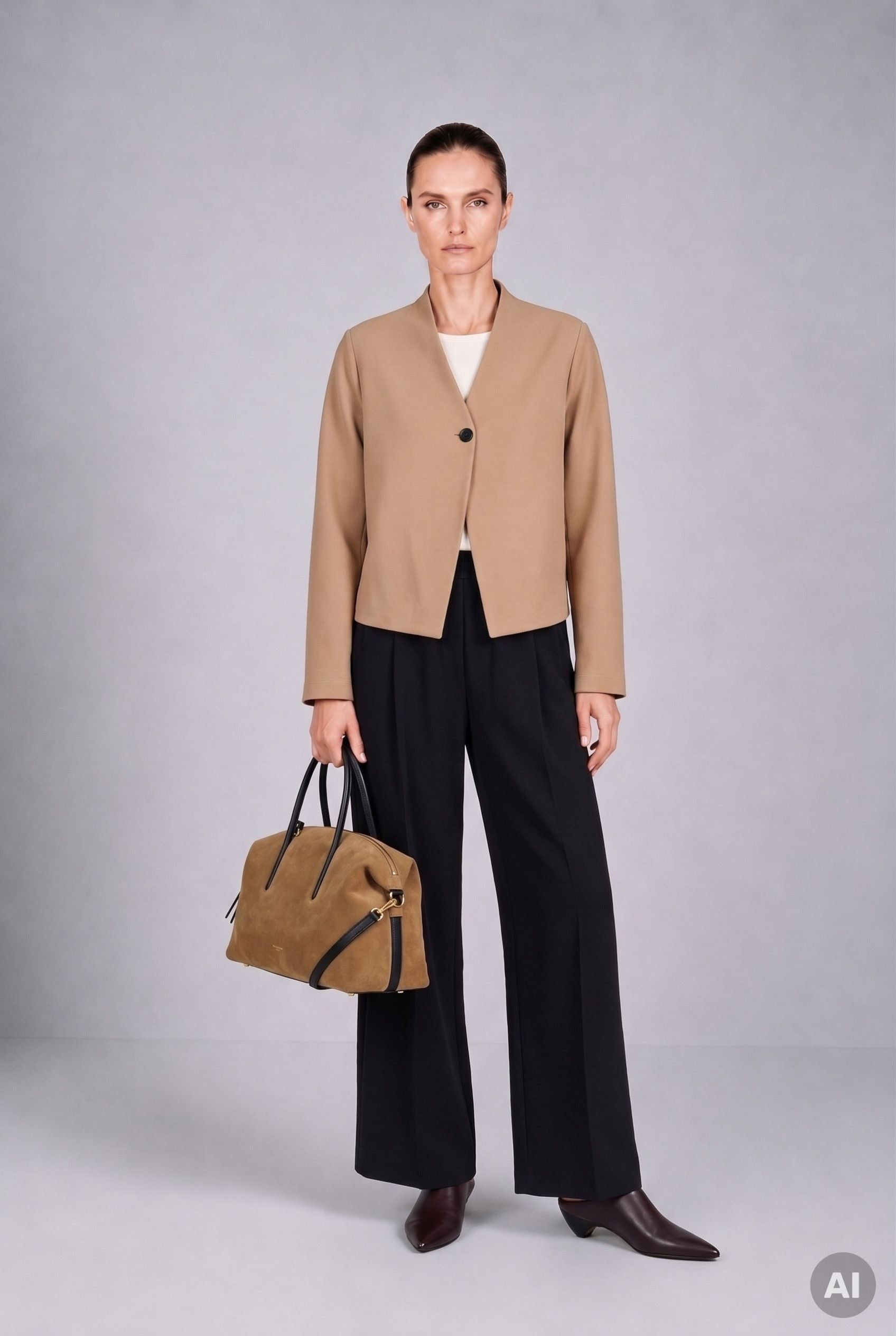 Jersey Jacket Code 177 Camel