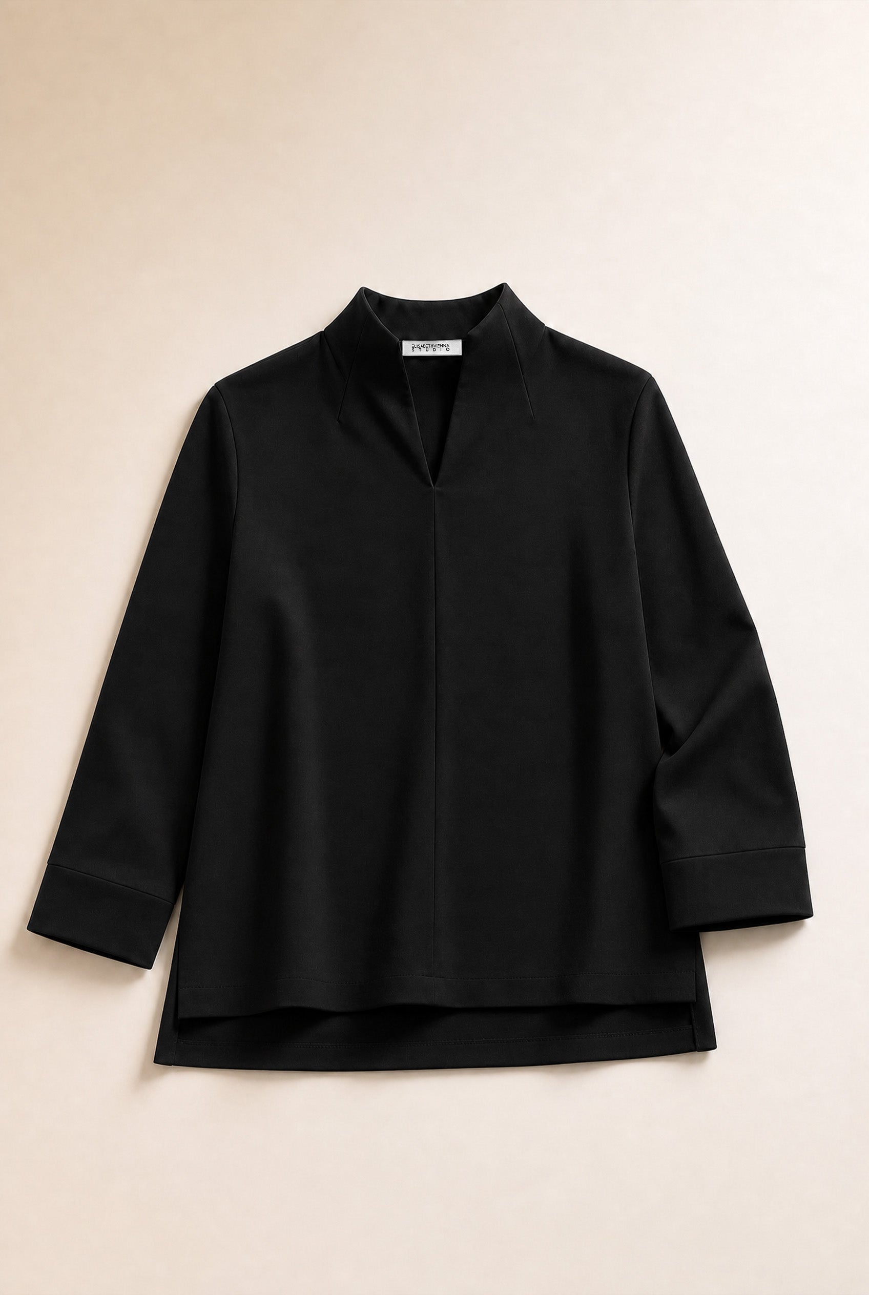 Goblet collar sweat code 90 black