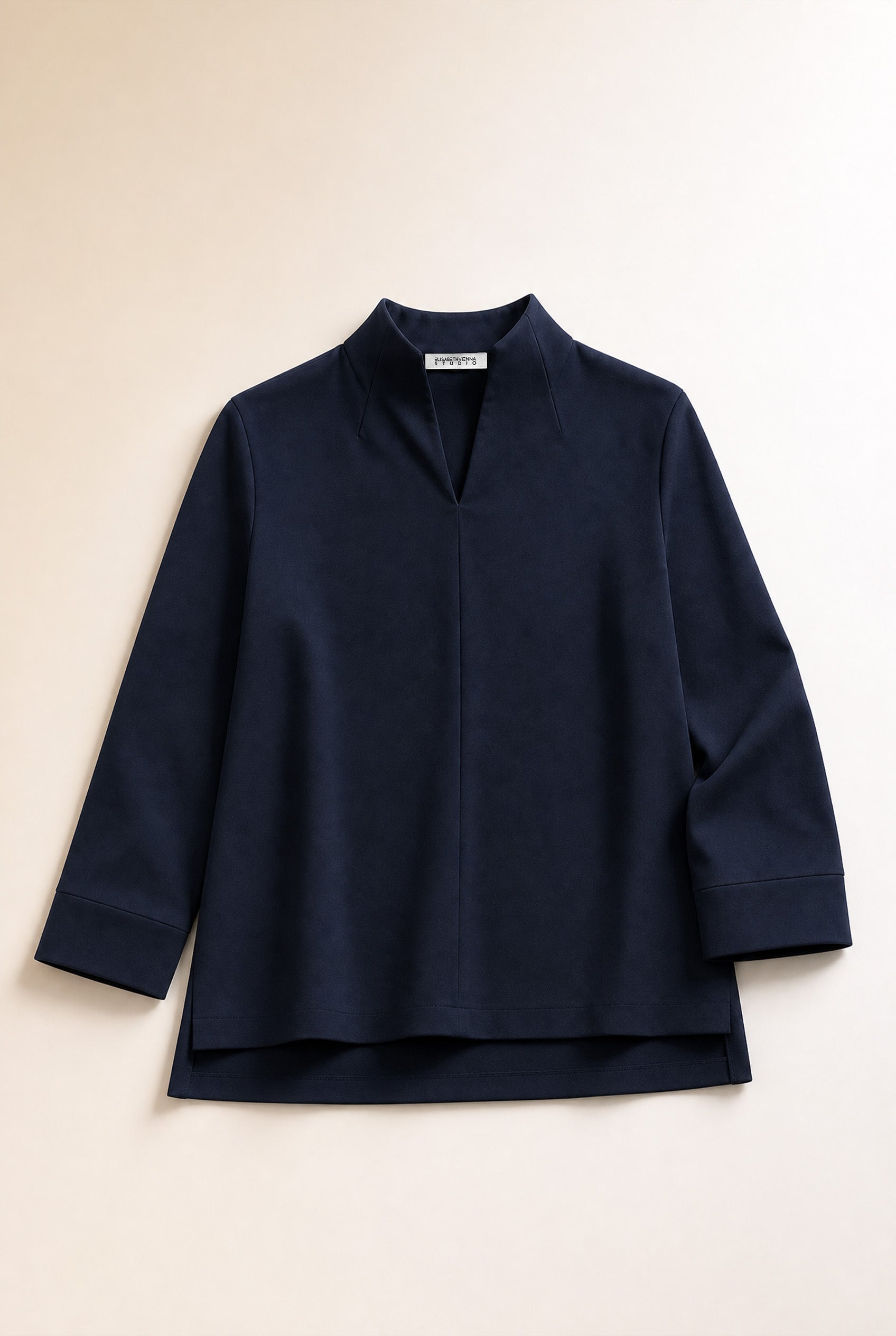 Goblet collar sweat code 90 navy