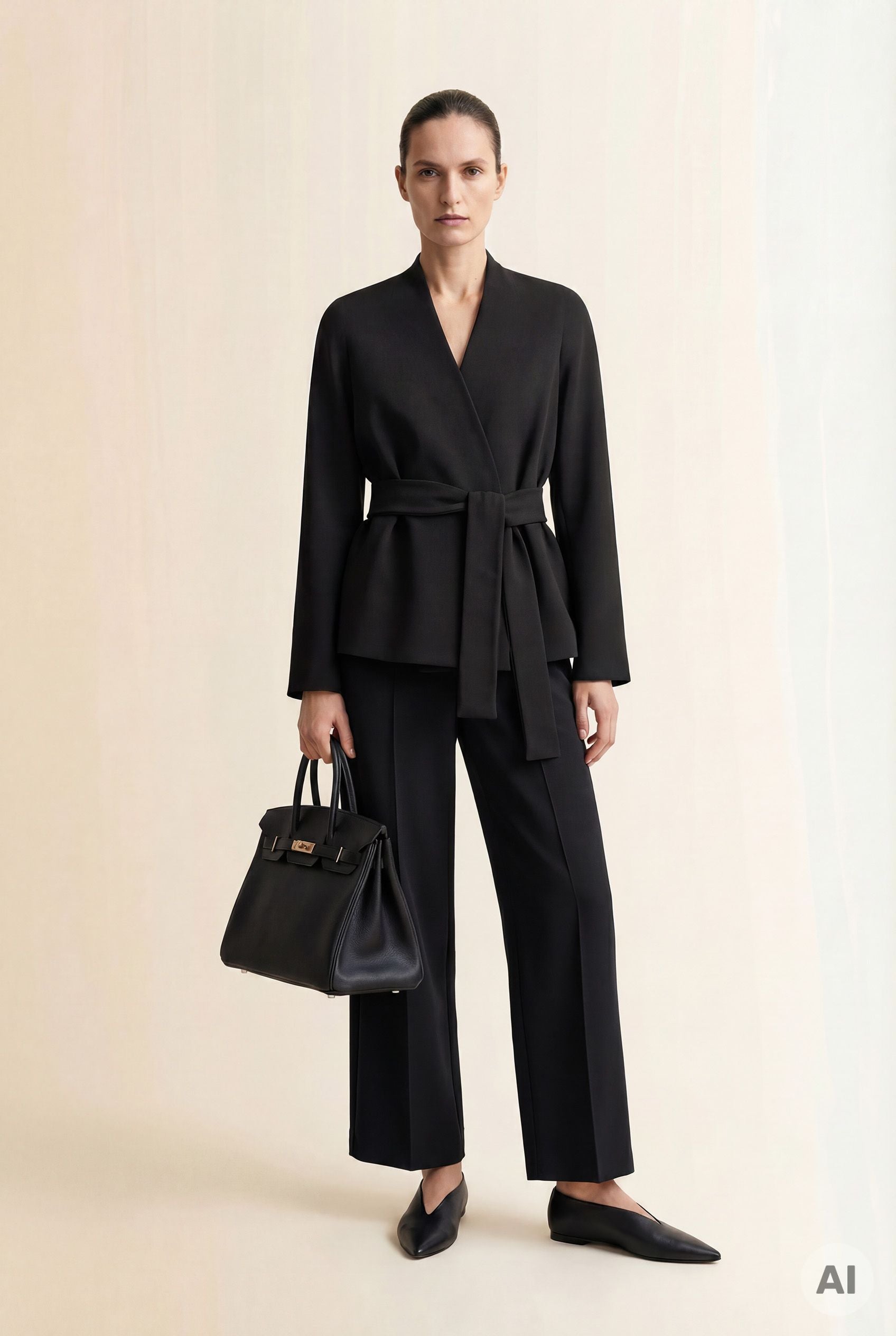 Klassische Hose Code 88 Black