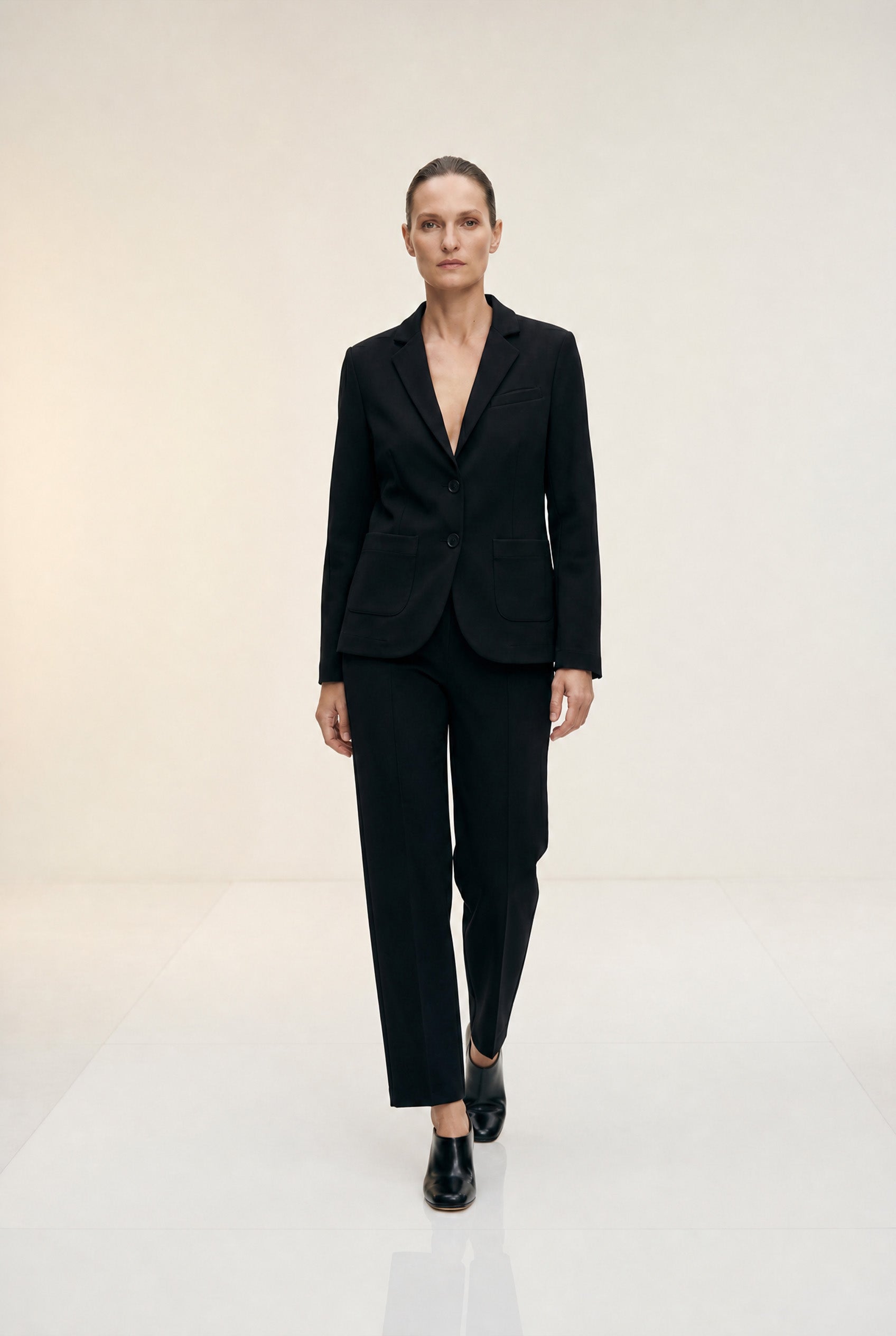 Taillierter Blazer Code 86 Black