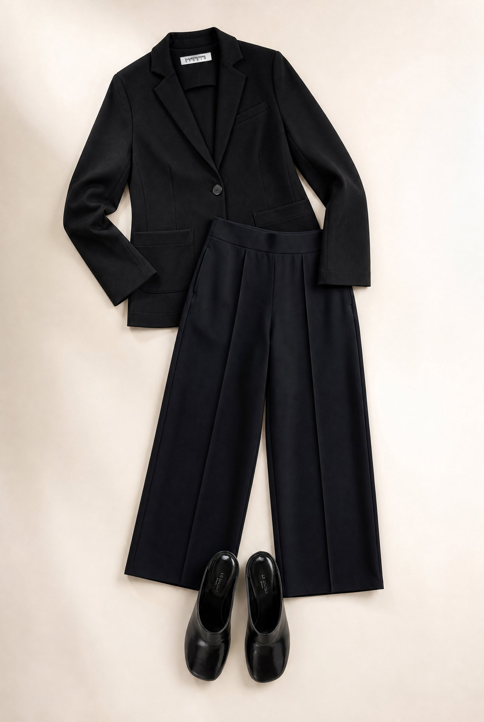 Taillierter Blazer Code 86 Black
