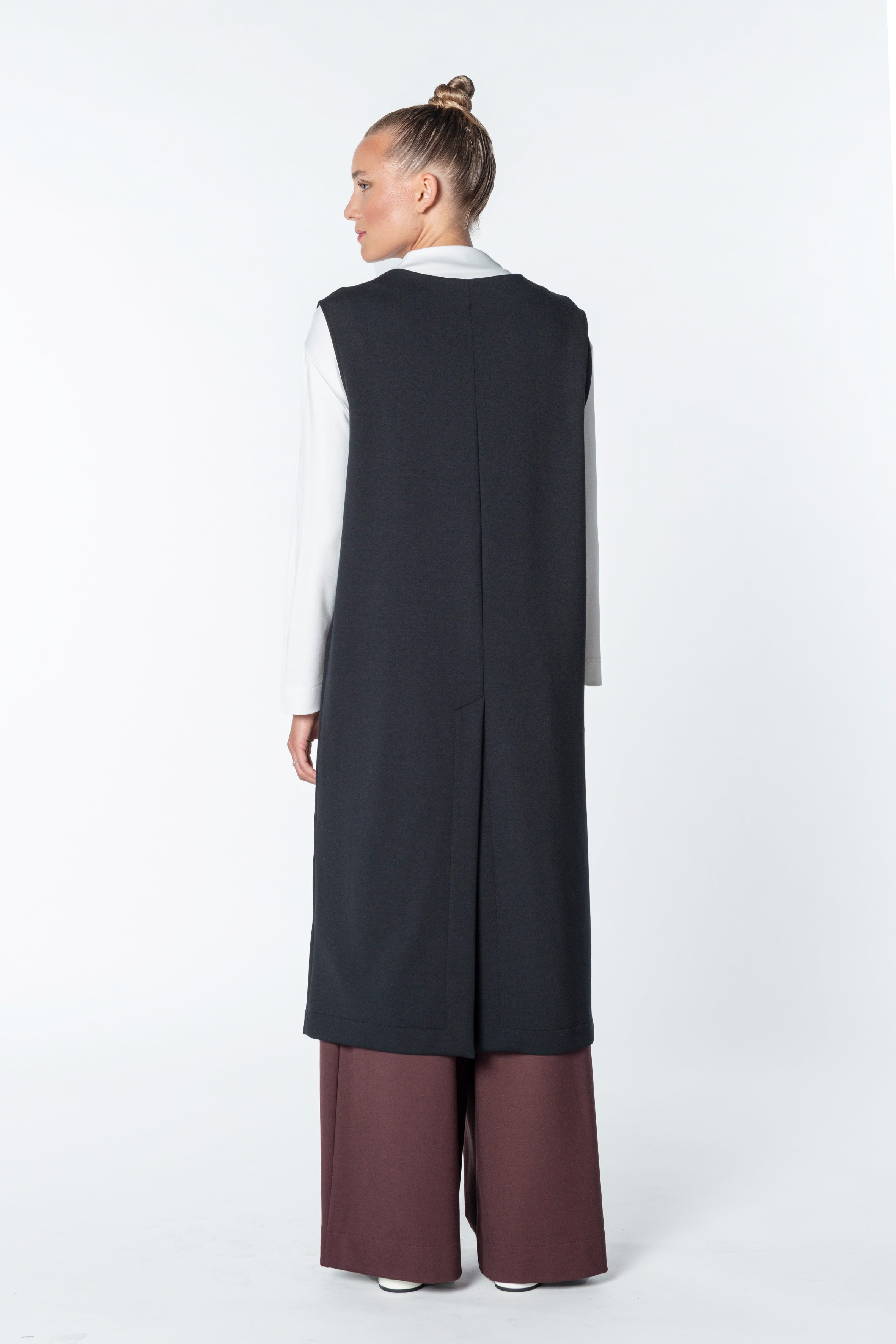 Scuba Coat Two-Piece Code 133 Black