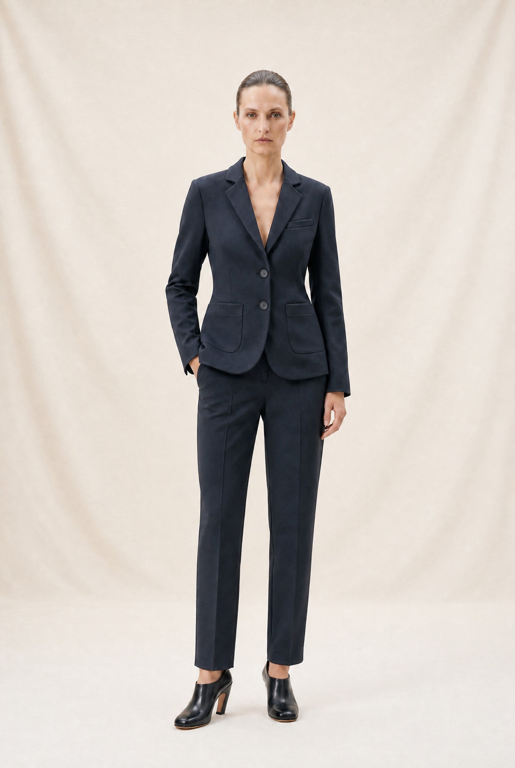 Taillierter Blazer Code 86 navy