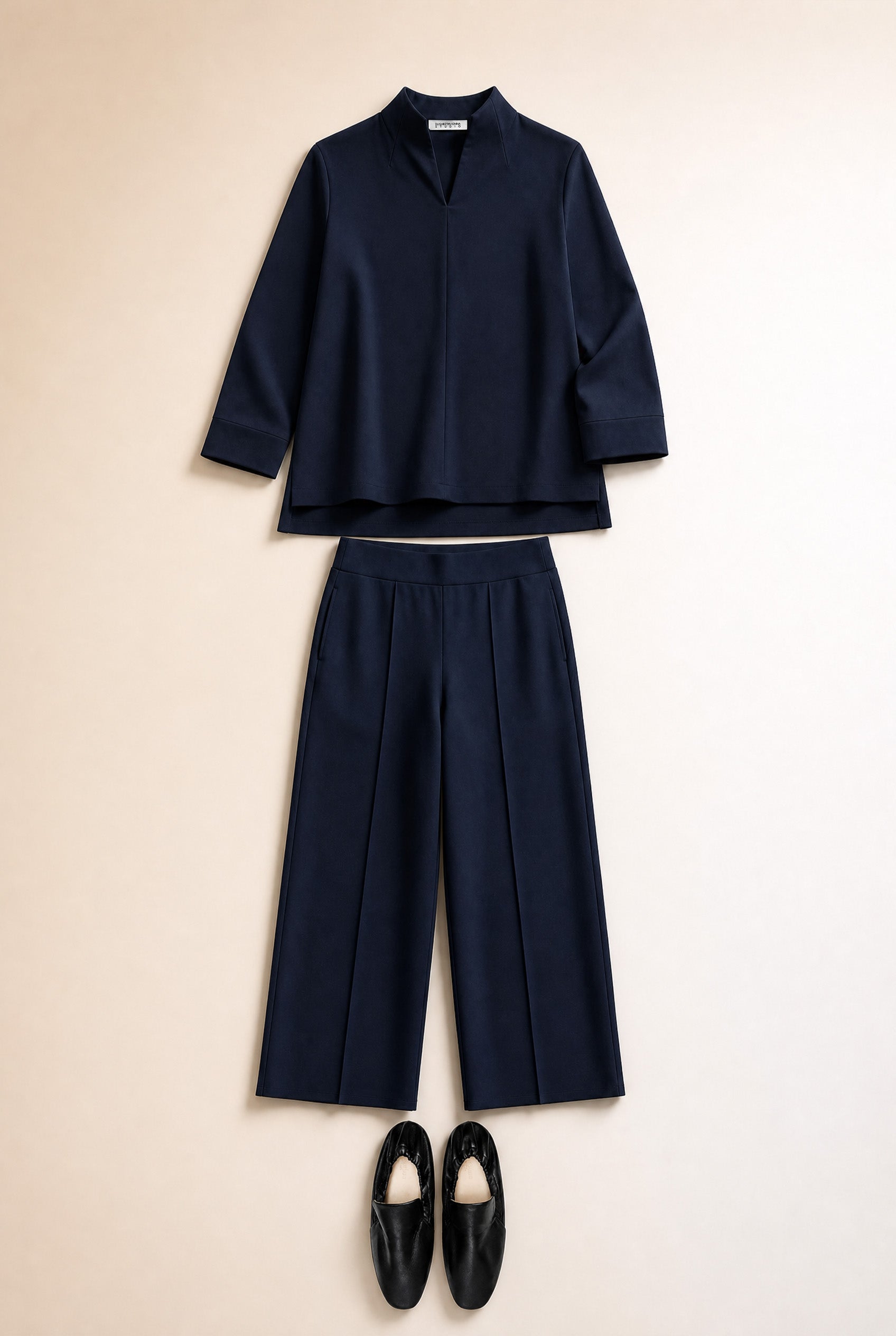 Goblet collar sweat code 90 navy