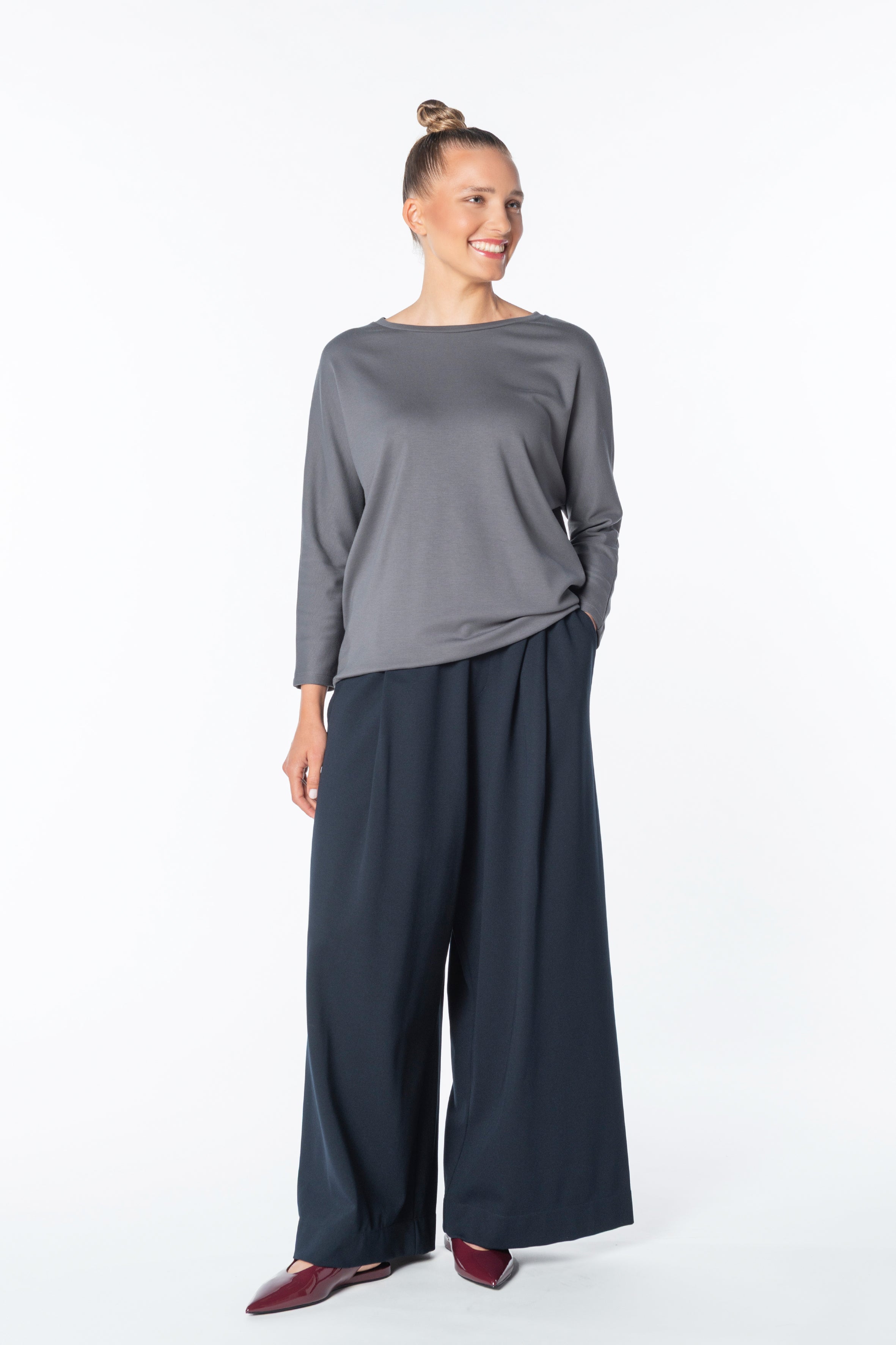 Bat Sleeve Shirt 3/4 Code 15_1 Shadow