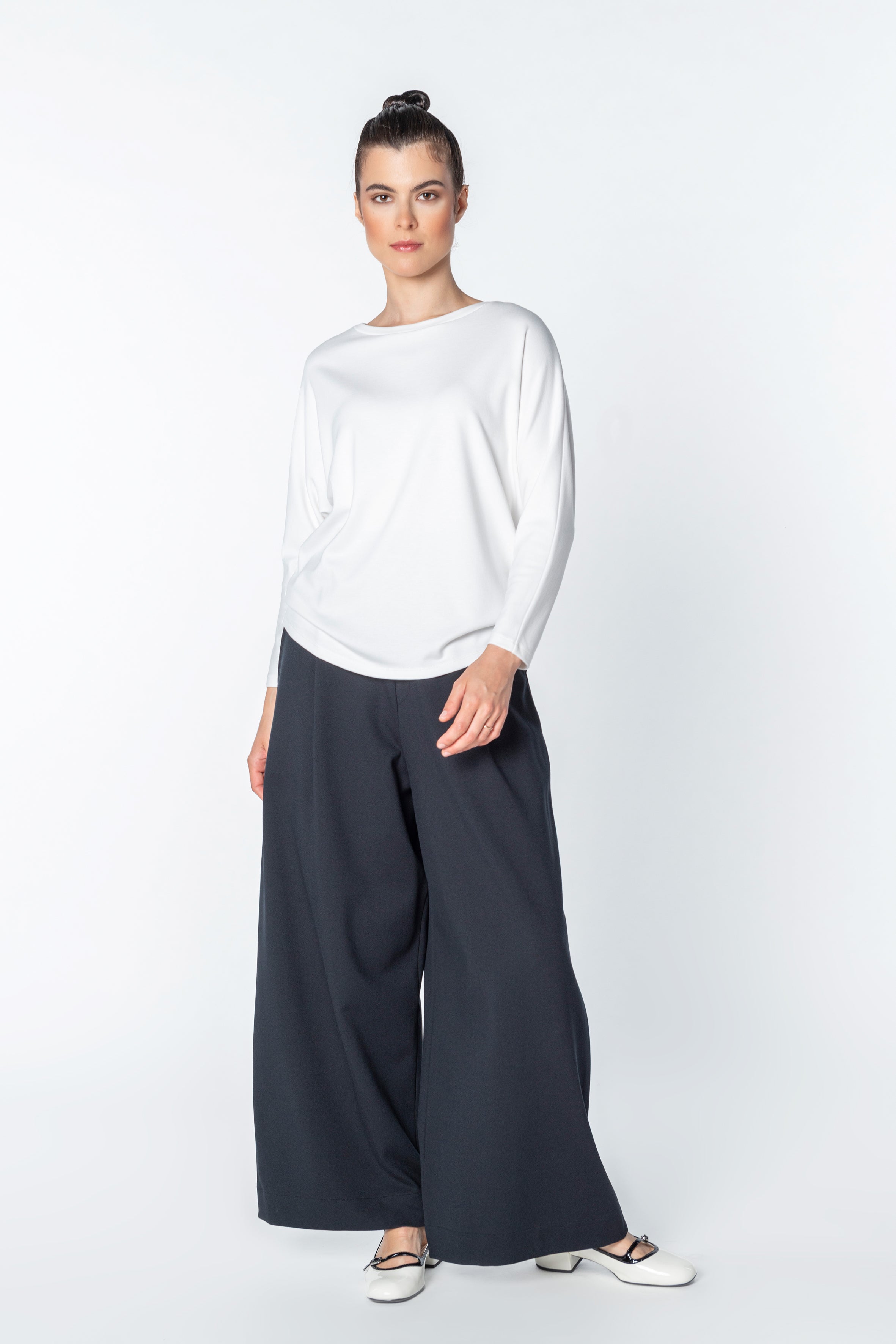 Bat Sleeve Shirt 3/4 Code 15_1 Off White
