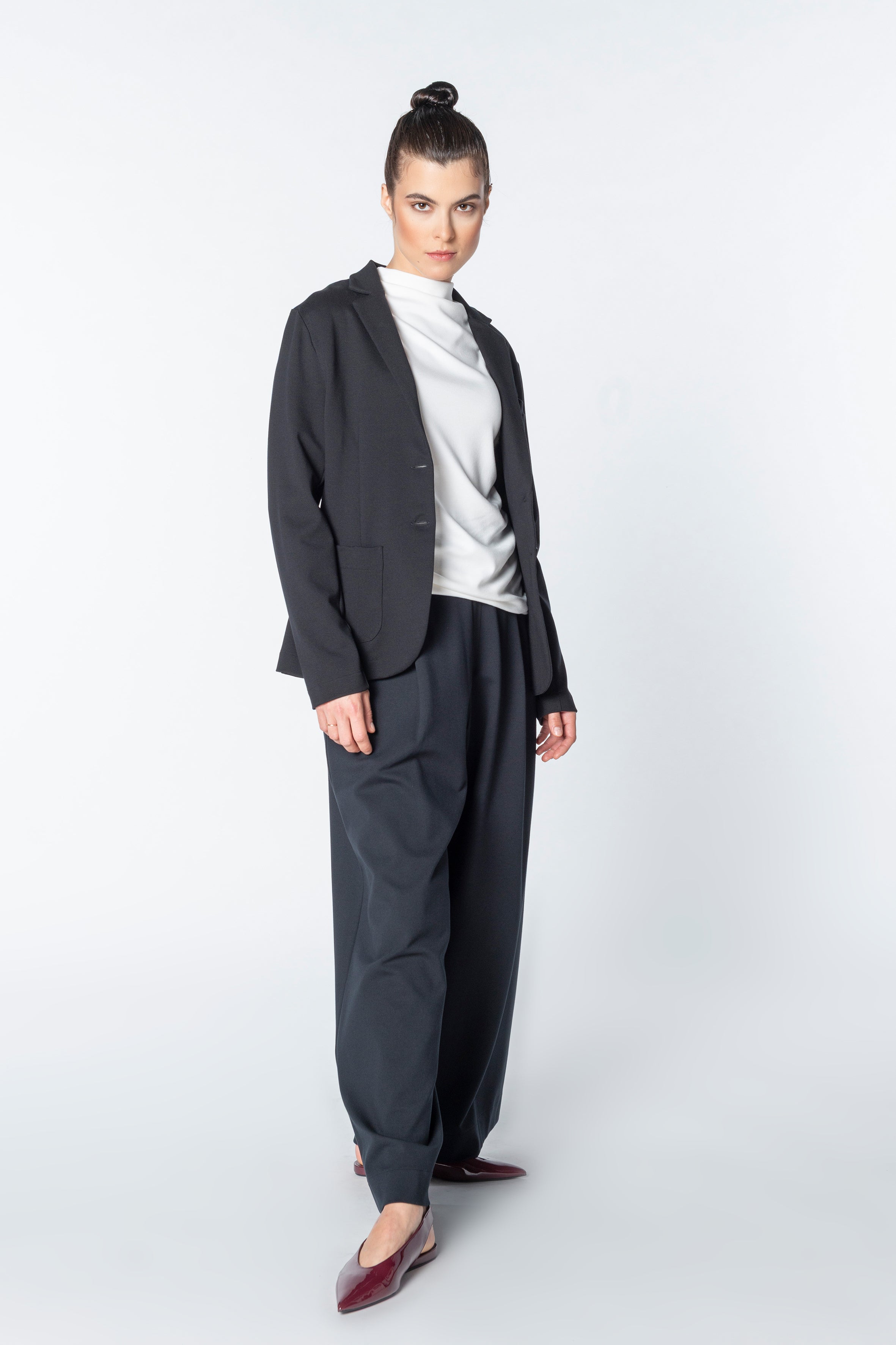 Taillierter Blazer Code 86 Black