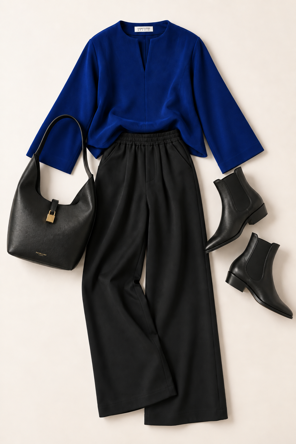 Boxy Sweat  Code 134 Ink Blue