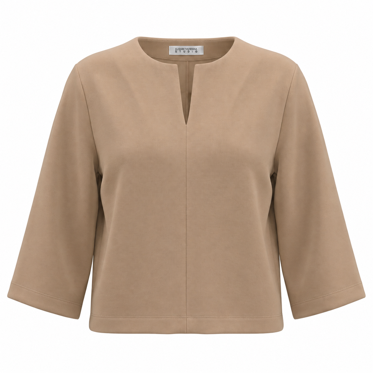 Boxy Sweat  Code 134 Camel