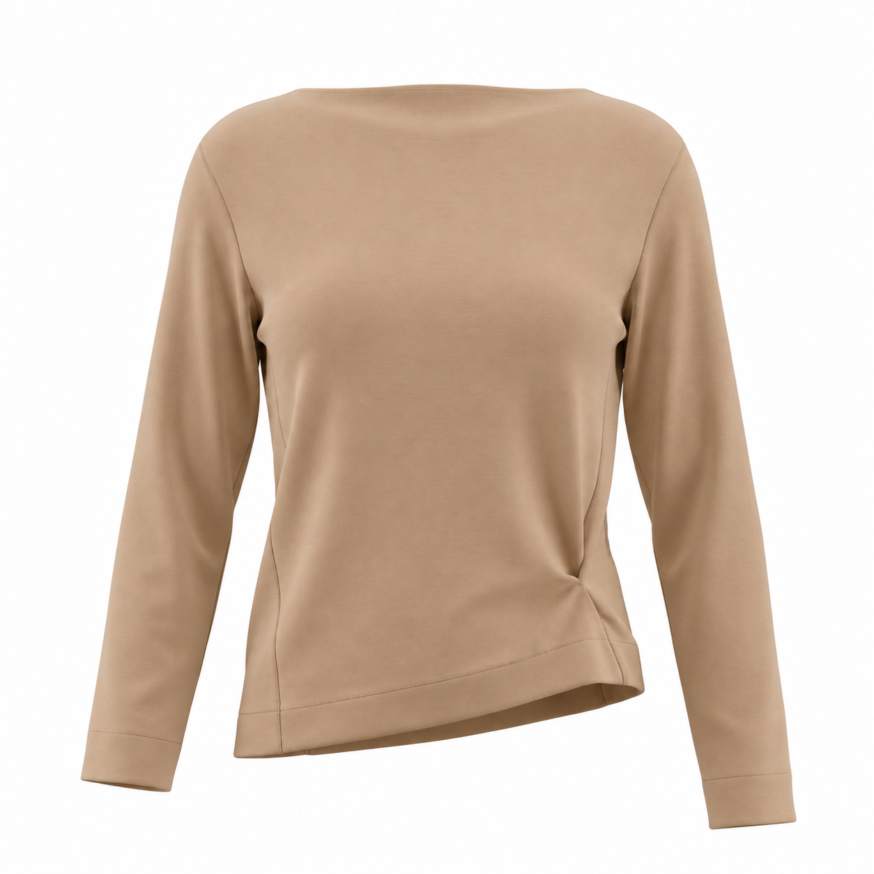 Sweat draped Code 142 Camel