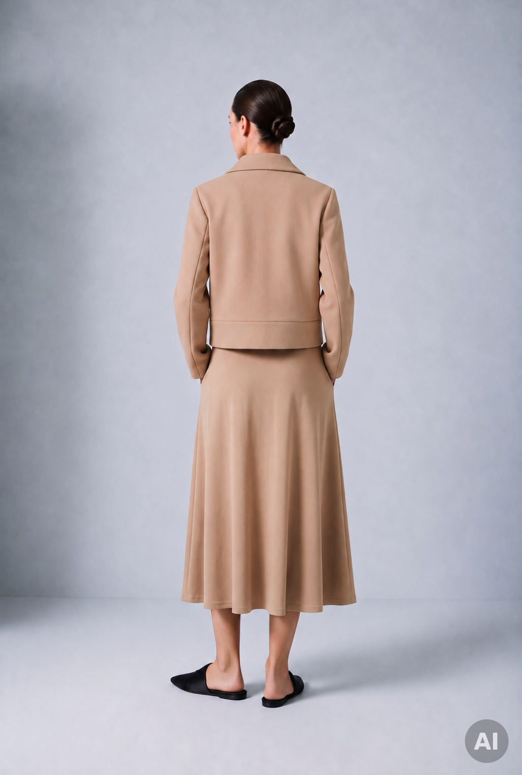 Jersey Jacke Code 169 Camel