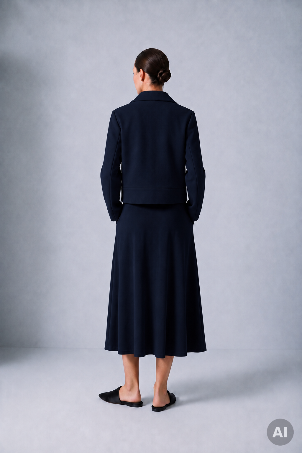 Jersey Jacke Code 169 Navy