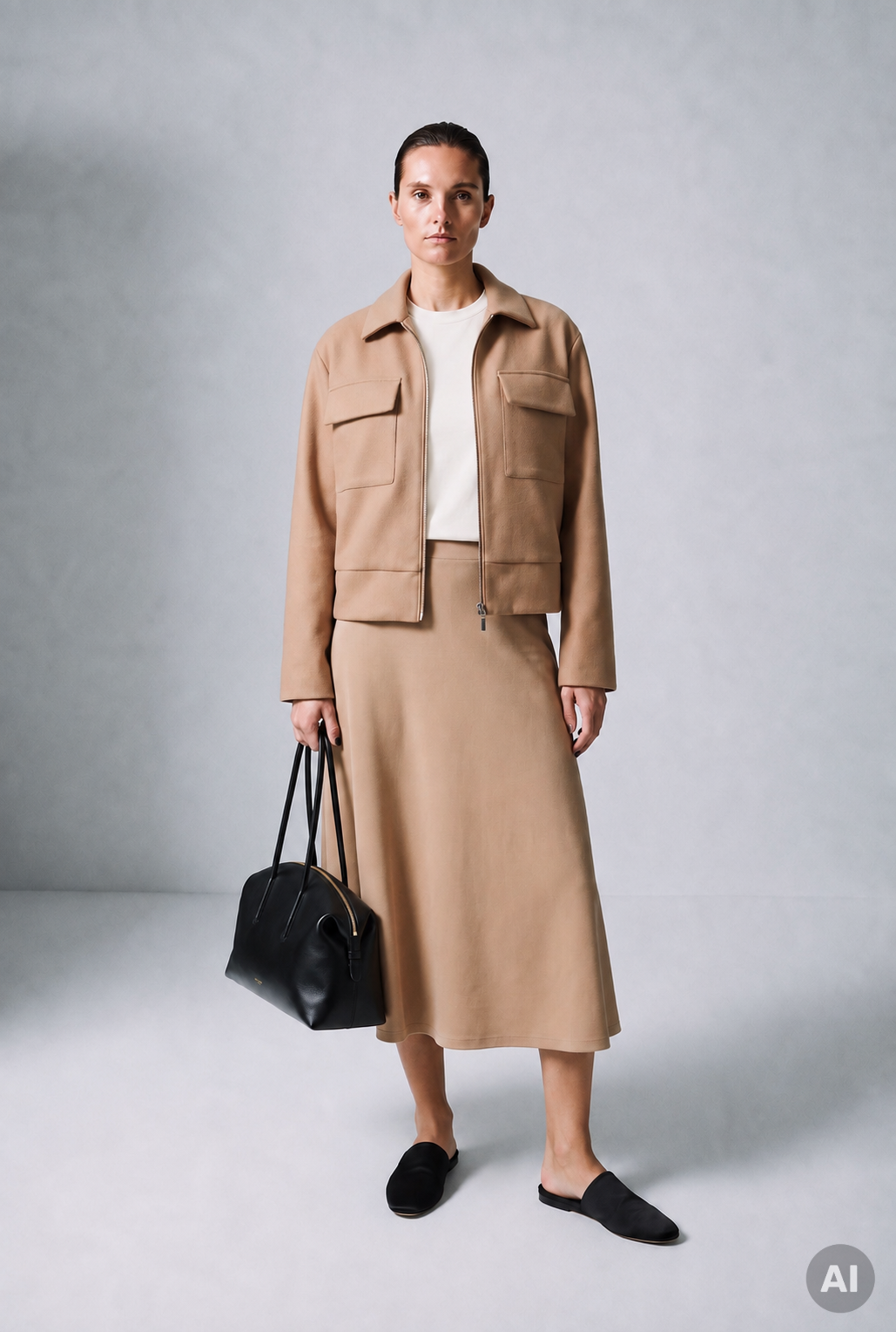 Jersey Jacke Code 169 Camel
