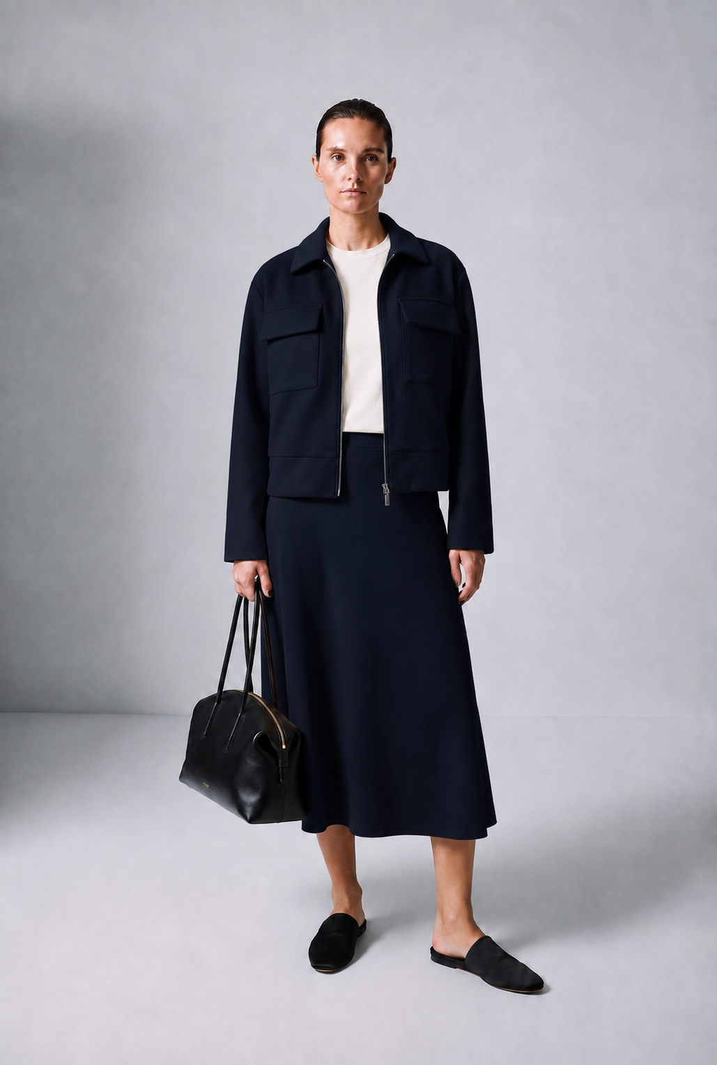 Jersey Jacke Code 169 Navy