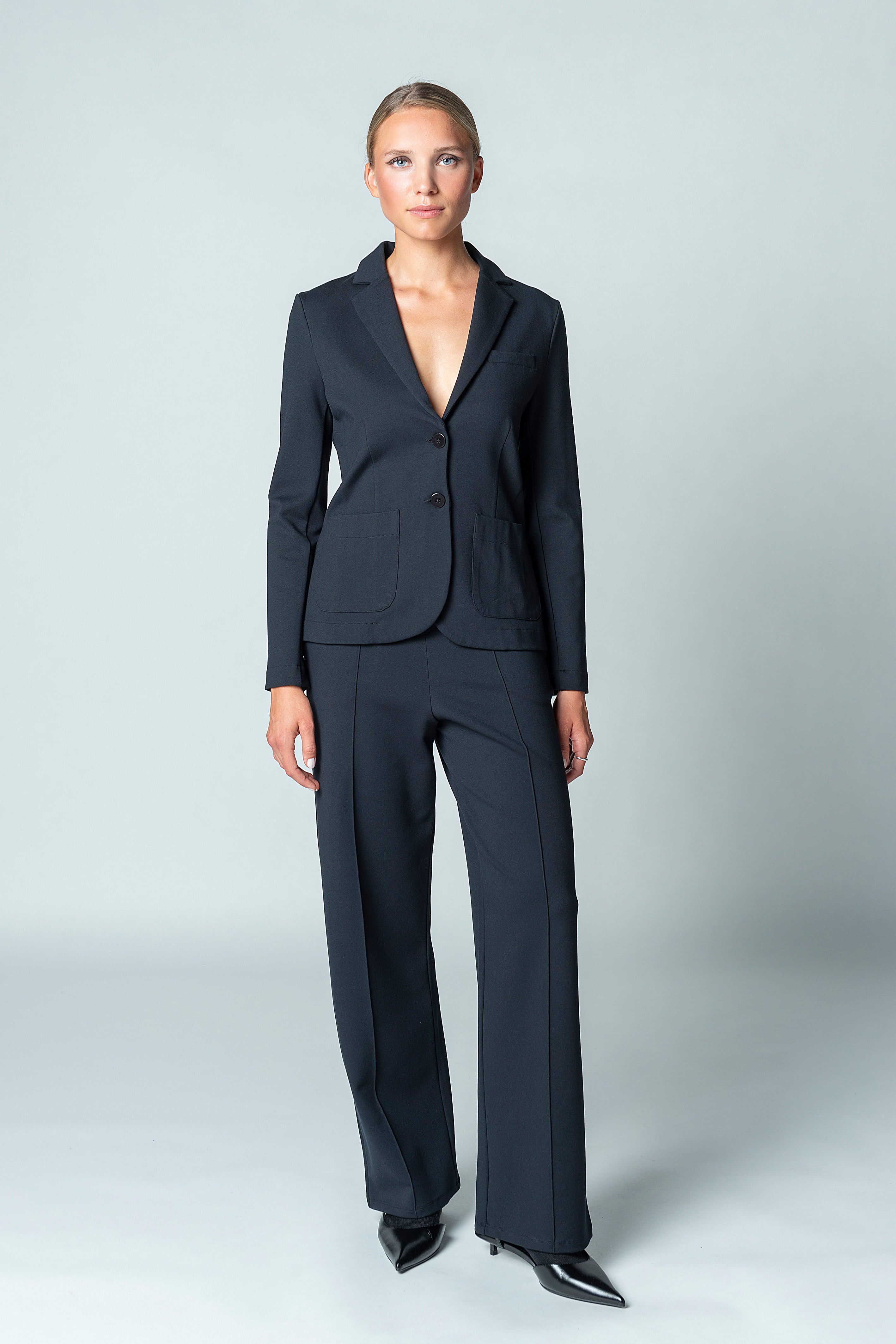 Klassische Hose Code 88 Black