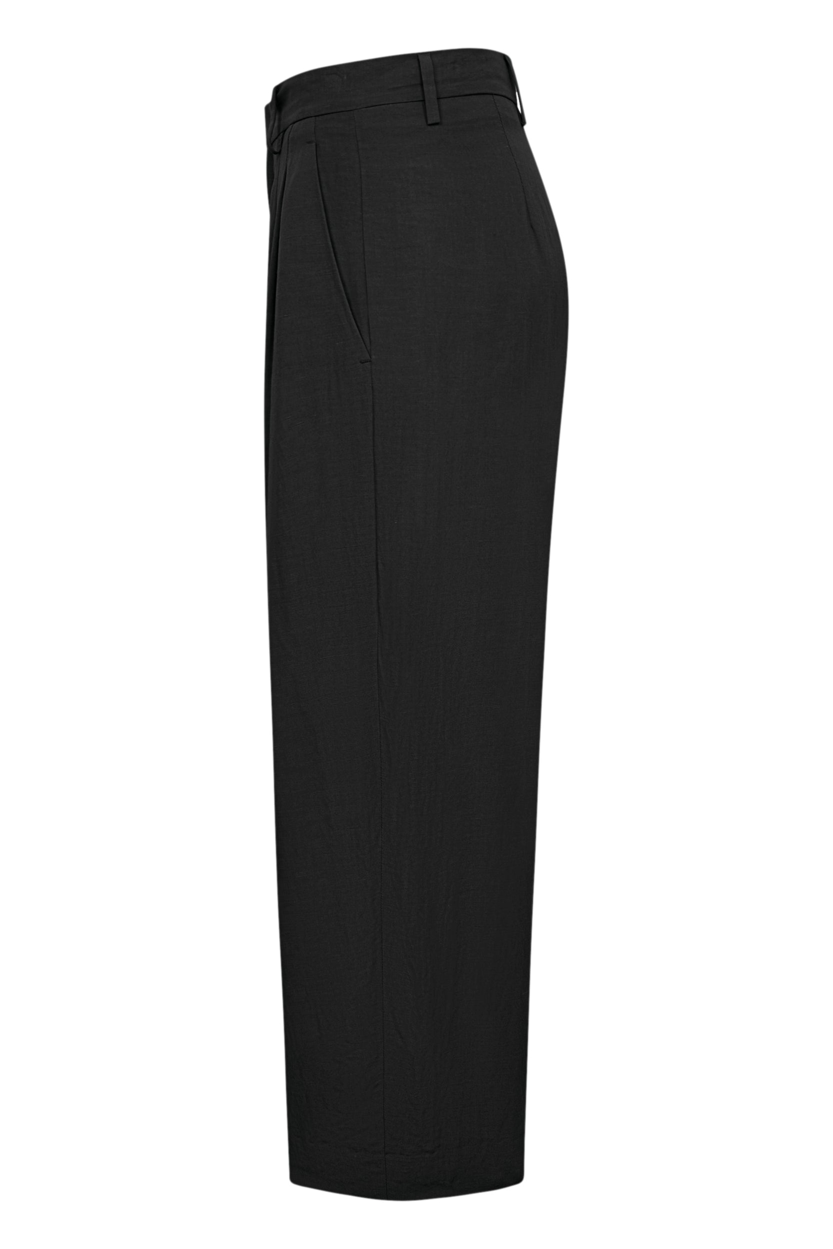 Hose ROSSI Noa crop black